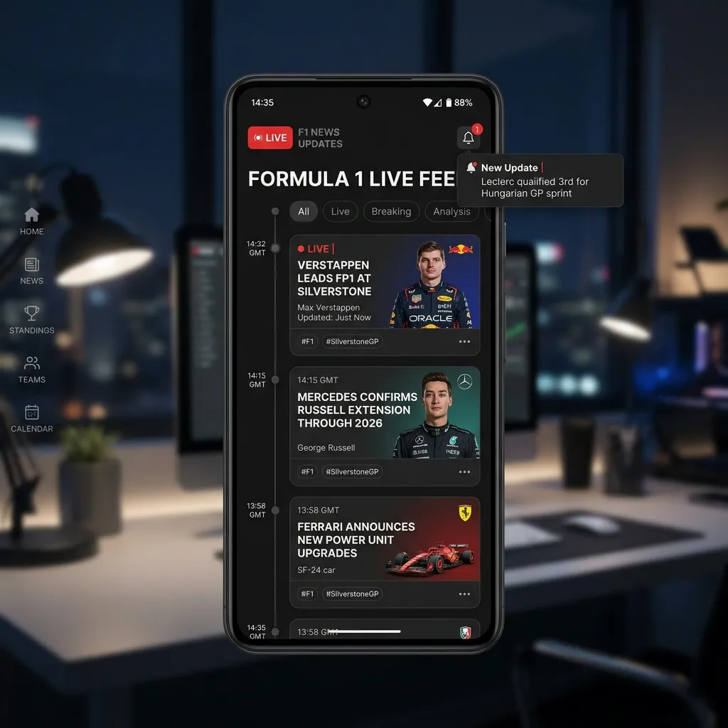 F1 News Workflow