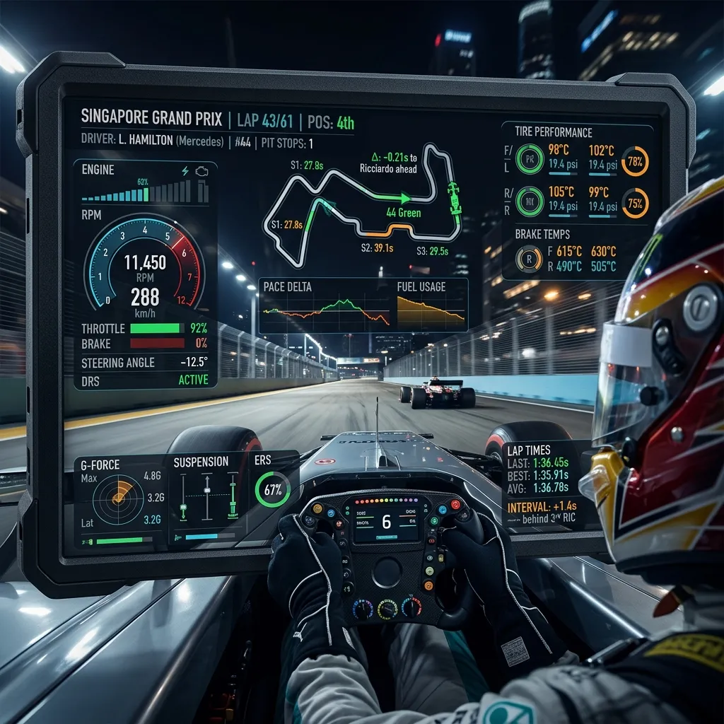 How to Track Favorite F1 Driver